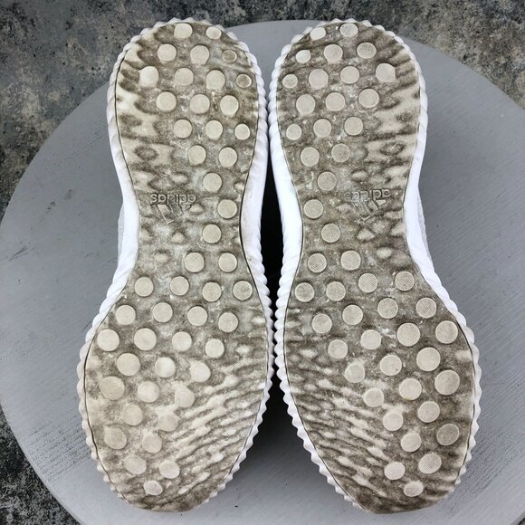 Adidas Women's Size 10 Alphabounce 1 White Grey Lace-Up Athletic Sneakers AC6921 - Picture 10 of 15